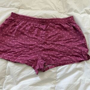 PINK Women's Cherry Print Sleep Shorts